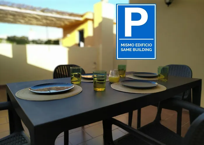 Málaga Yellow Duplex free parking&terrace
